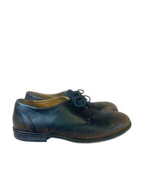 Gidigio Oxford Wingtip Style Leather Lace Up Made In Italy EUR 38.5 US 8